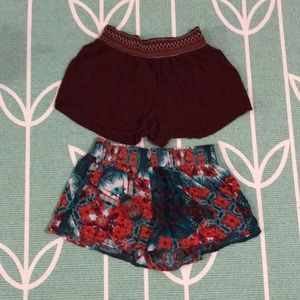 2 Mossimo shorts size M & L